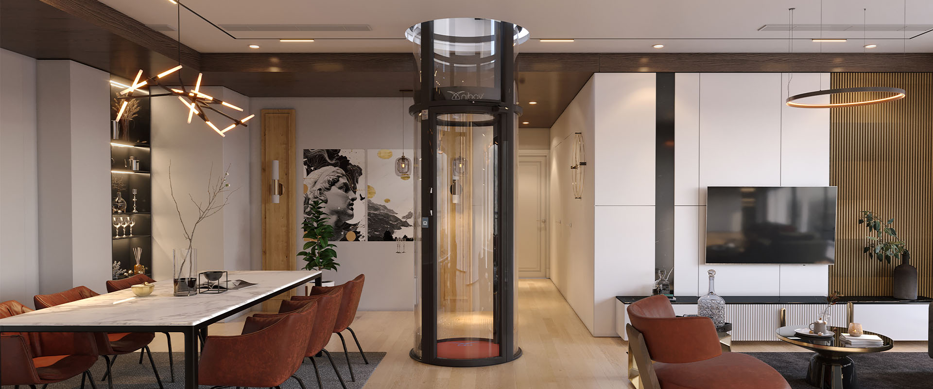 Home lift elevators | Nibav Lifts