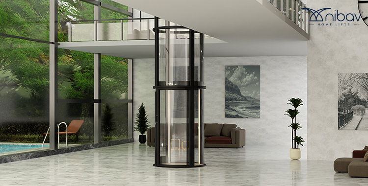 Shaftless Home Elevator