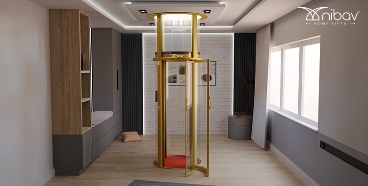 Shaftless Home Elevators