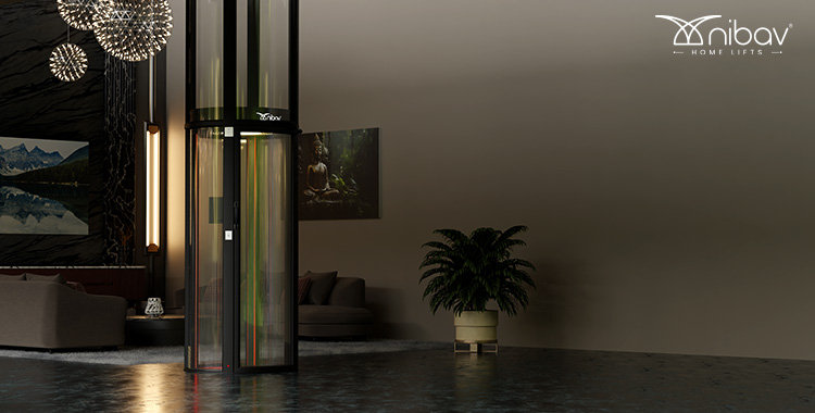 Nibav Air-Driven Home Elevator